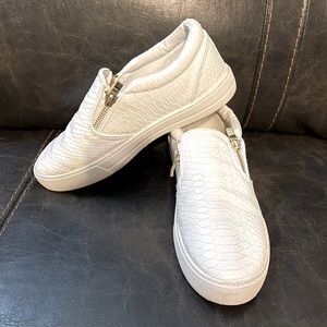 White Vans Styled Shoe